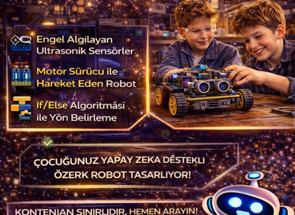 Akıllı robot kampı tanıtımı