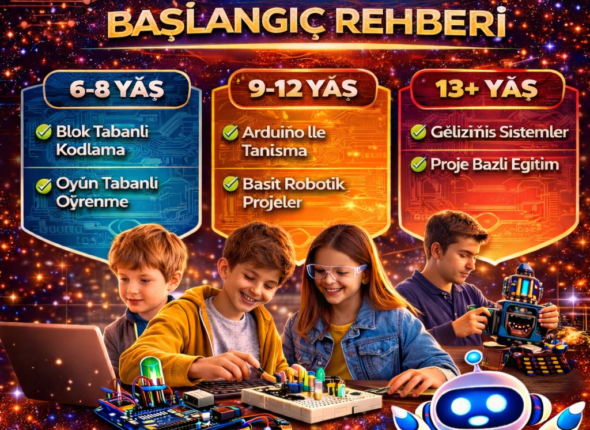 Robotik kodlama eğitimine adım atın