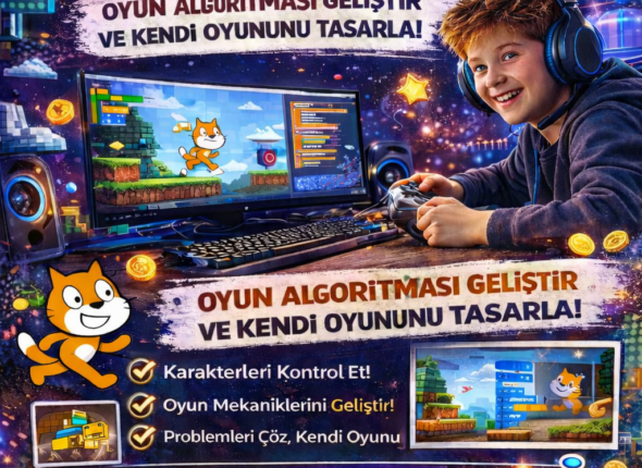 Scratch ile oyun geliştirme eğitimi
